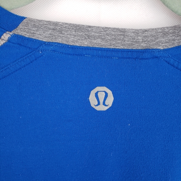 Lululemon Mens Shirt Blue Size L Long Sleeve - Picture 7 of 8